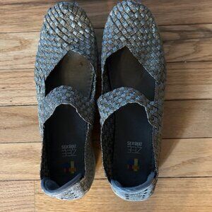 Zee Alexis Gold/Silver Metallic Shoe